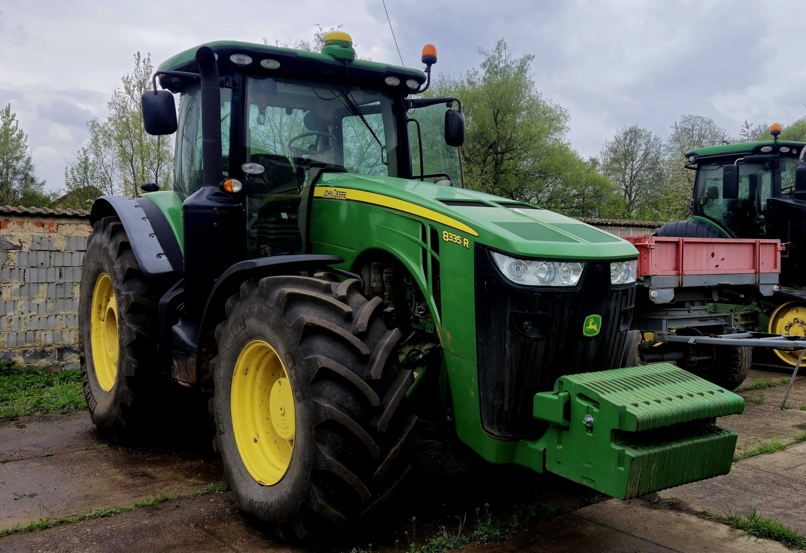 Deaktivace Adblue systému, deaktivace DPF filtru pevných částic a chiptuning traktoru značky John Deere 8335 R