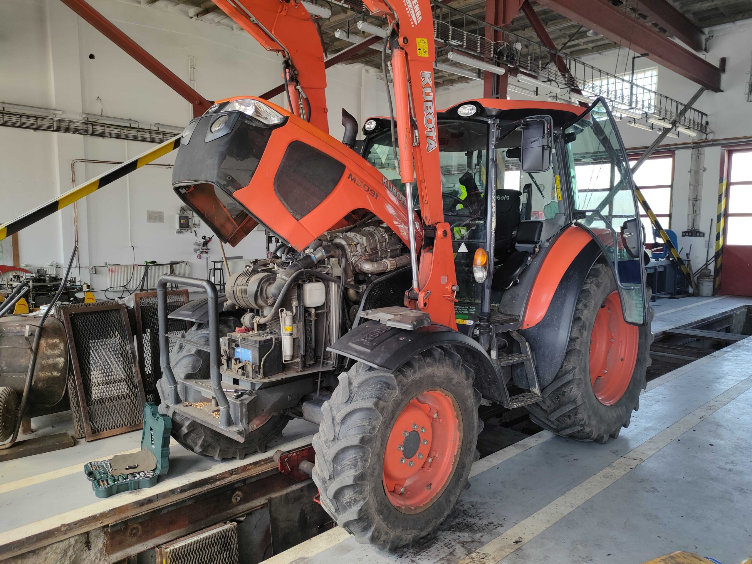 Deaktivace Adblue systému Kubota M5091