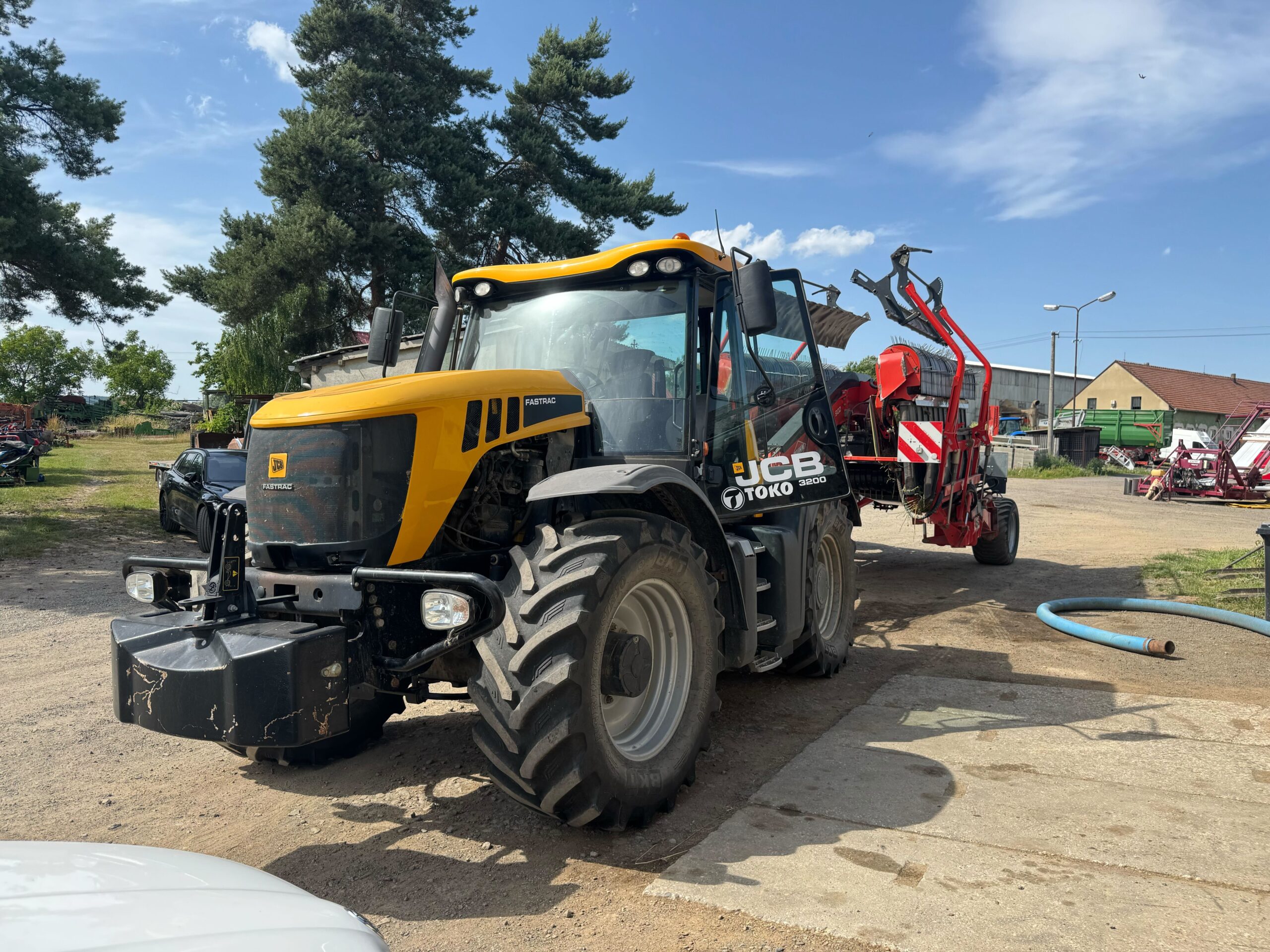 Deaktivace Adblue systému na traktoru značky JCB Fastrac 3200